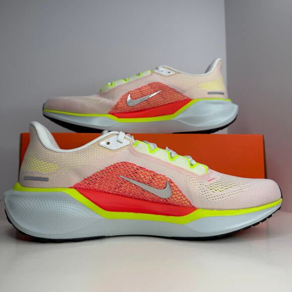 Nike Air Zoom Pegasus 41 Summit White/Chrome Running Shoe Size 11 Women - Picture 2 of 8